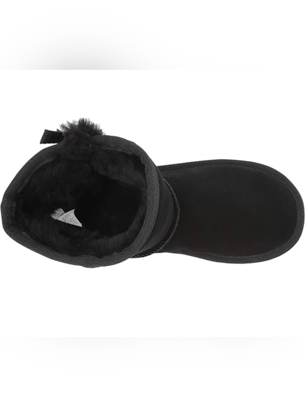 NEW in Box Kids/Girls Koolaburra by UGG Victoria Short Boot Black SZ 5 Toddler - Picture 2 of 3